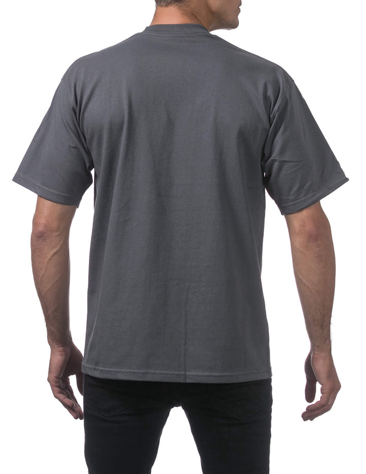 Pro Club Men's Heavyweight Short Sleeve Tee - GRAPHITE