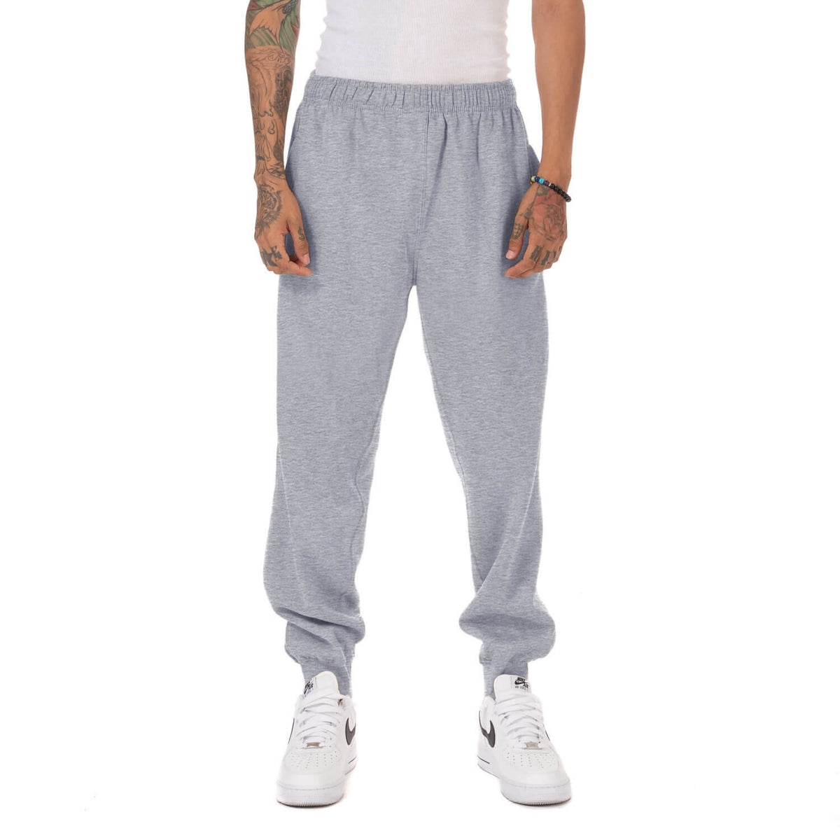 Pro Club Jogger Fleece Long Pants - GRAY