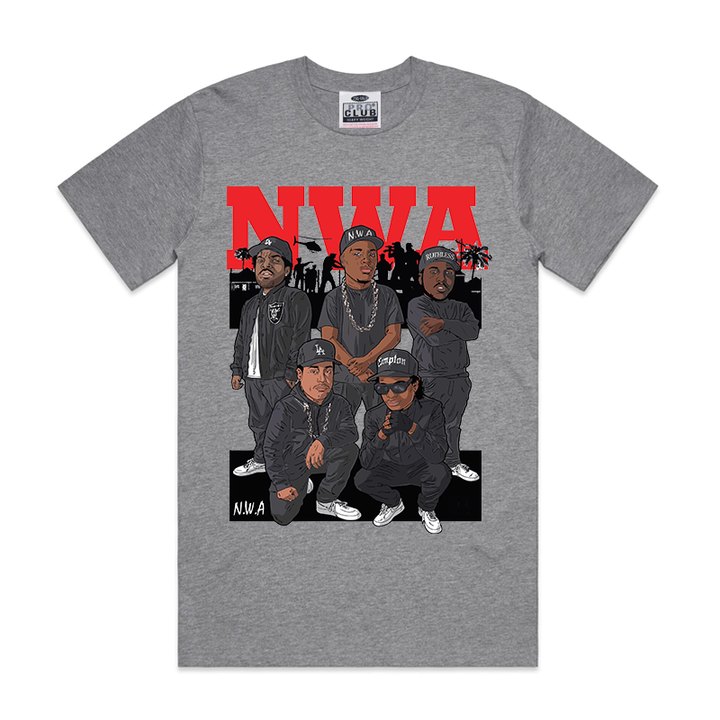 Pro Club NWA Rapper Digital printed Tee