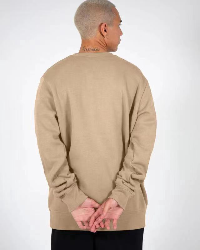 DICKIES H.S CLASSIC CREW NECK SWEATER K1210301 - KHAKI