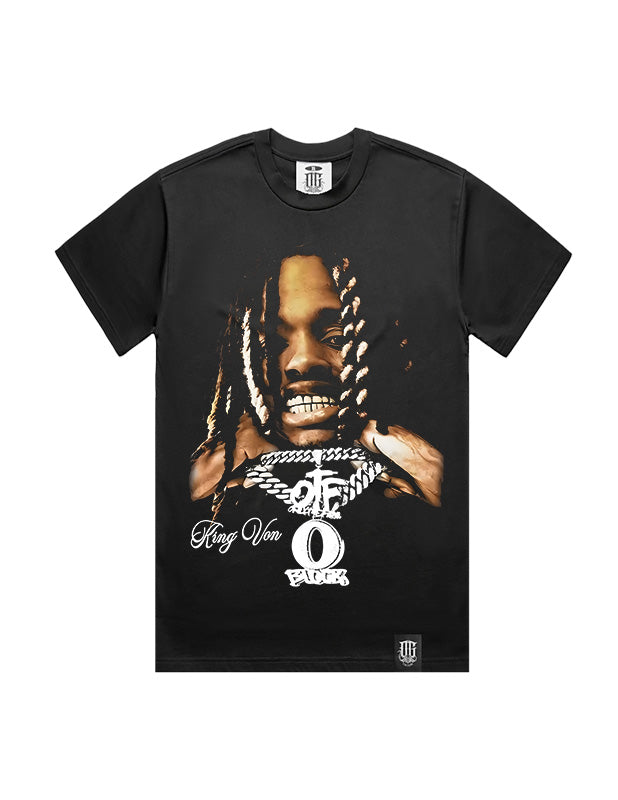 OG Culture X Pro Club Heavyweight Tee - King Von Vintage