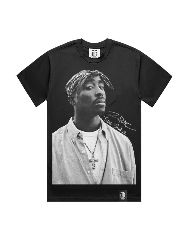 OG Culture X Pro Club Heavyweight Tee - Tupac Vintage