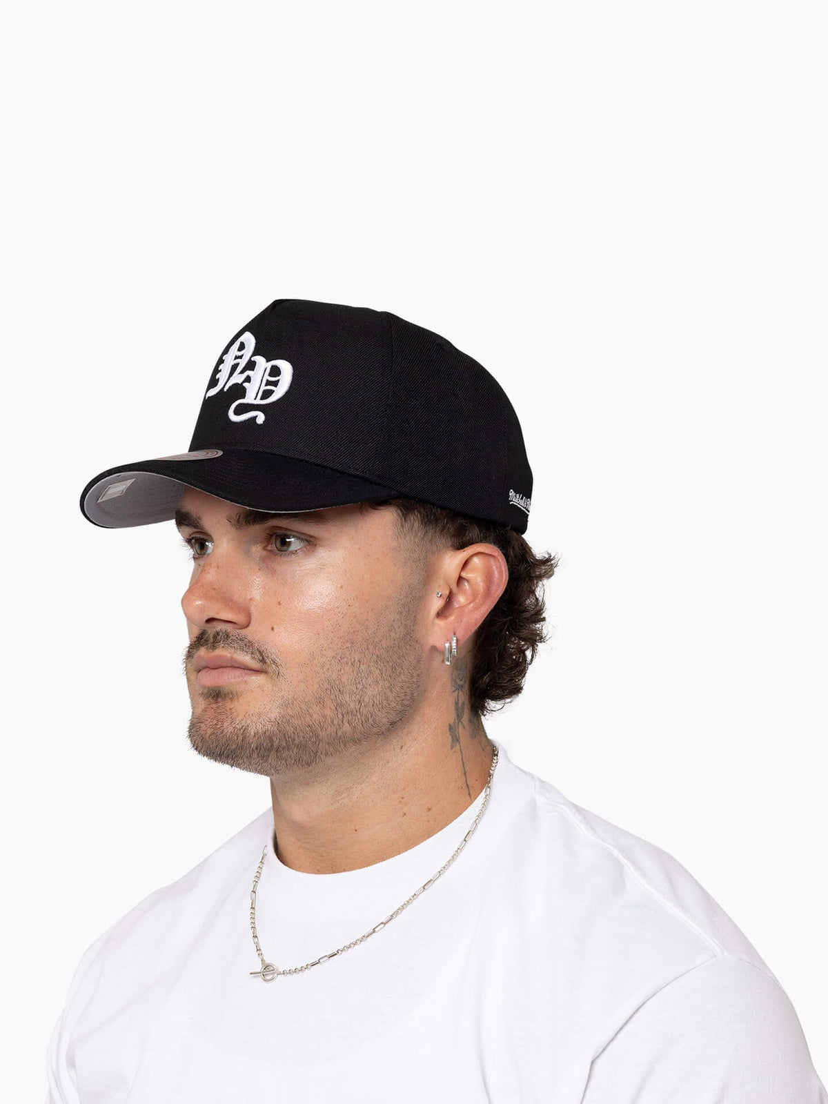 MITCHELL & NESS Snapback Gothic Letter Pro Pinch Knicks - Black