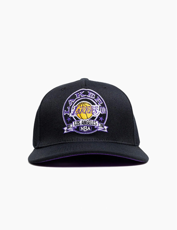MITCHELL & NESS - NBA Lakers Emblem Stretch Snapback