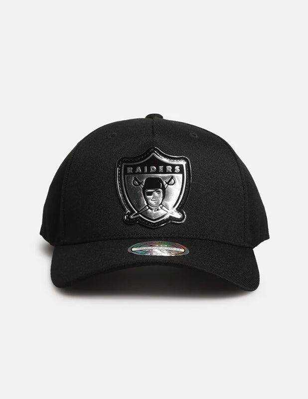 MITCHELL & NESS 110 Flexfit Snapback Weald 5Panel Raiders - Black