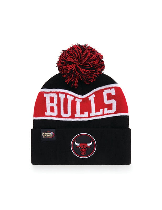 Mitchell and Ness - Chicago Bulls Team Pom Beanie