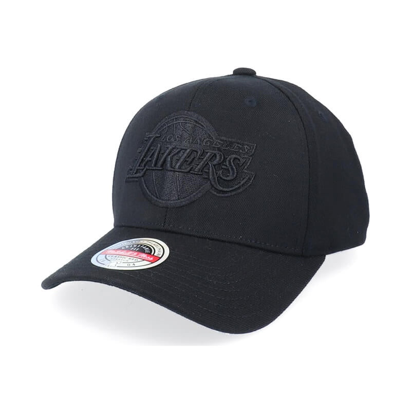 Mitchell & Ness SnapBack 110 Flexfit LAKERS BLACK & BLACK