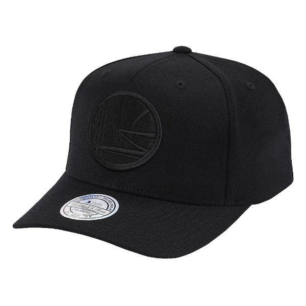 Mitchell & Ness SnapBack 110 Flexfit GOLDEN STATE WARRIORS BLACK & BLACK