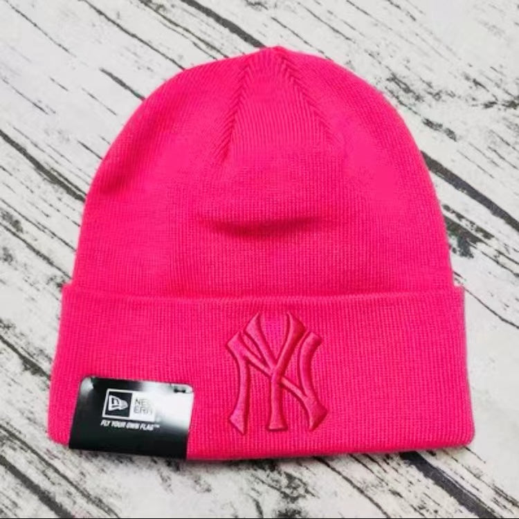 New Era - New York Yankees Knit Beanie - PINK