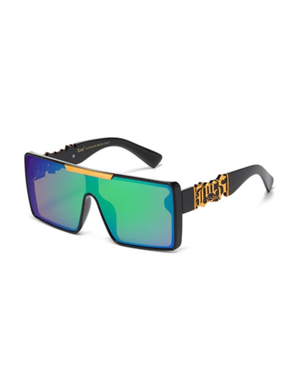 Locs Sunglasses - 8LOC91239-Green Lens
