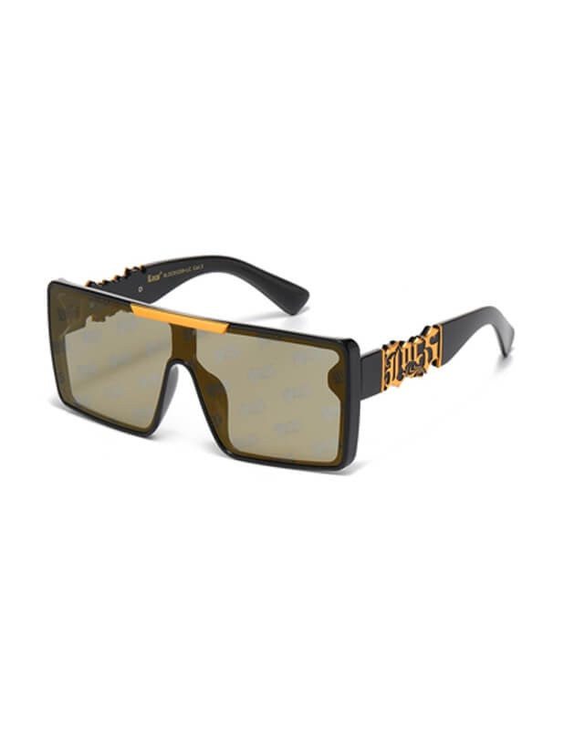 Locs Sunglasses - 8LOC91239- Gold Lens