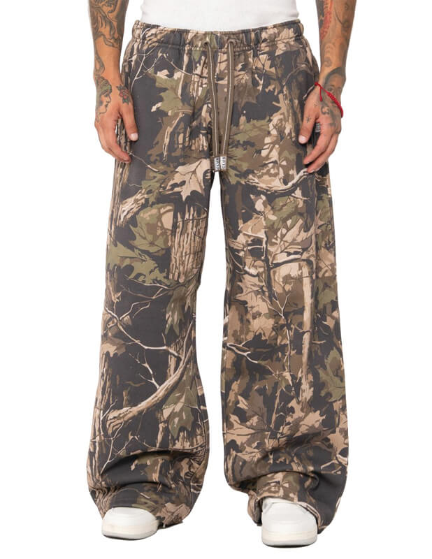 Pro Club Men's Heavywide Tree Camo Fleece Sweatpant