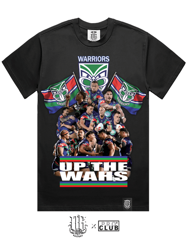 OG Culture X Pro Club Heavyweight Tee - Warriors NRL Team