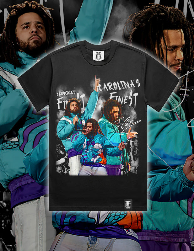 OG Culture X Pro Club Heavyweight Tee - J.Cole Graffiti