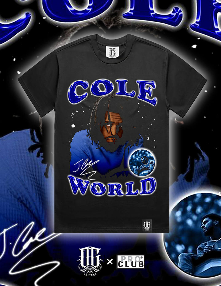 OG Culture X Pro Club Heavyweight Tee - J.Cole World