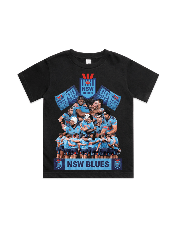 Rewahard Kids Graphic Tee - NWS BLUES