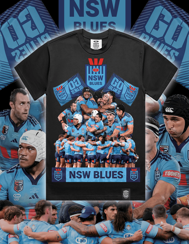 OG Culture X Pro Club Heavyweight Tee - NWS BLUES