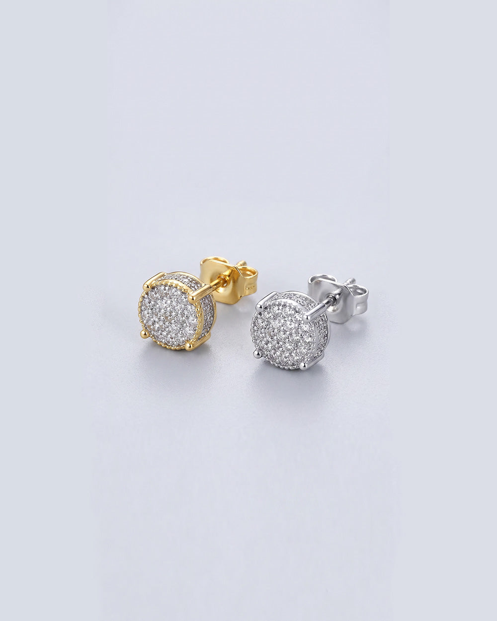Rewahard - 6mm mini–Diamond Cluster Stud Earring