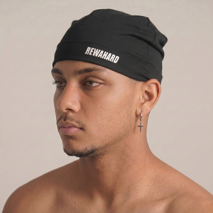 Rewahard Reflective Side logo Skull Cap
