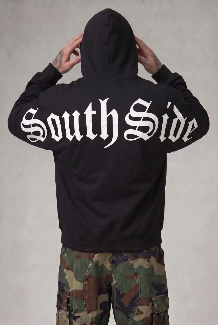Pro Club SouthSide Heavyweight Pullover Hoodie (13oz) - Black