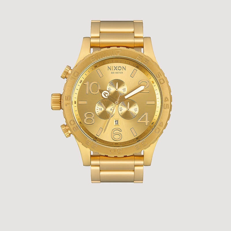 NIXON - 51mm-30 Chrono Watch - Gold