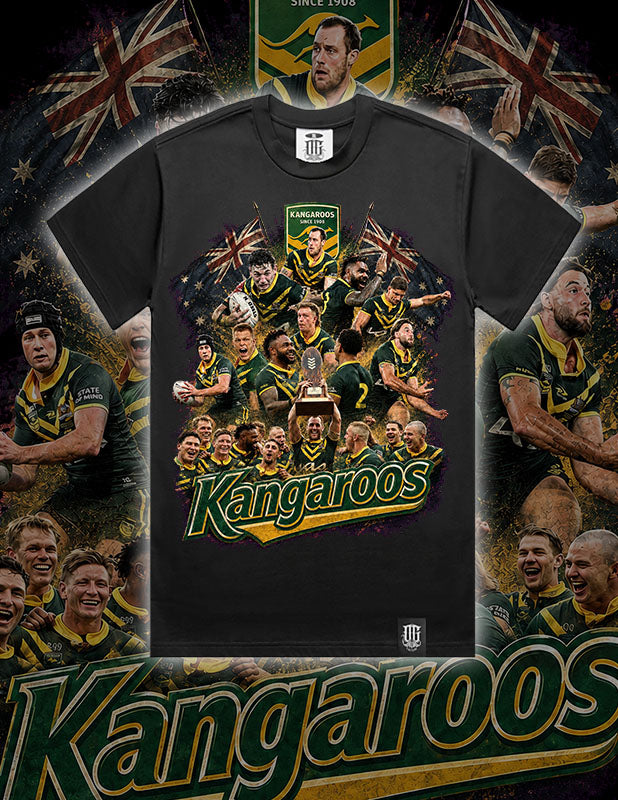 OG Culture X Pro Club Heavyweight Tee - Kangaroos
