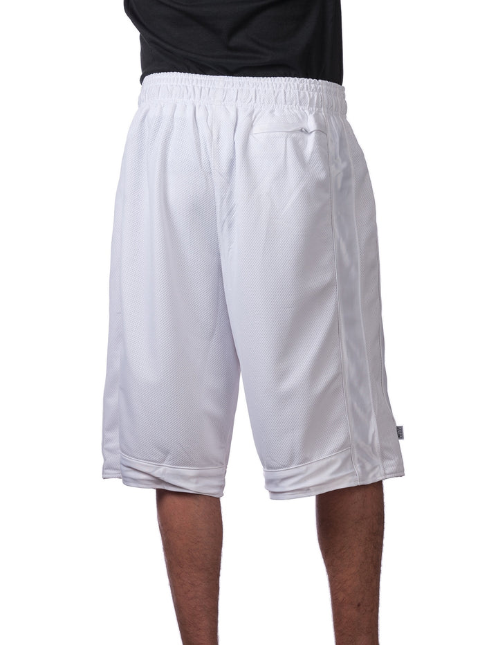Pro Club Heavyweight Mesh Basketball Shorts - WHITE
