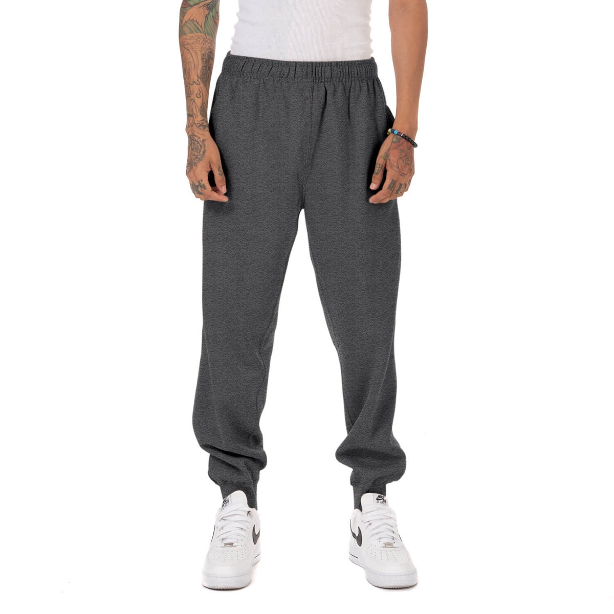 Pro Club Jogger Fleece Long Pants - CHARCOAL