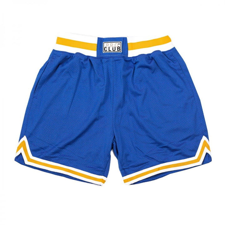Pro Club Classic Basketball Shorts - TrueBlue/White