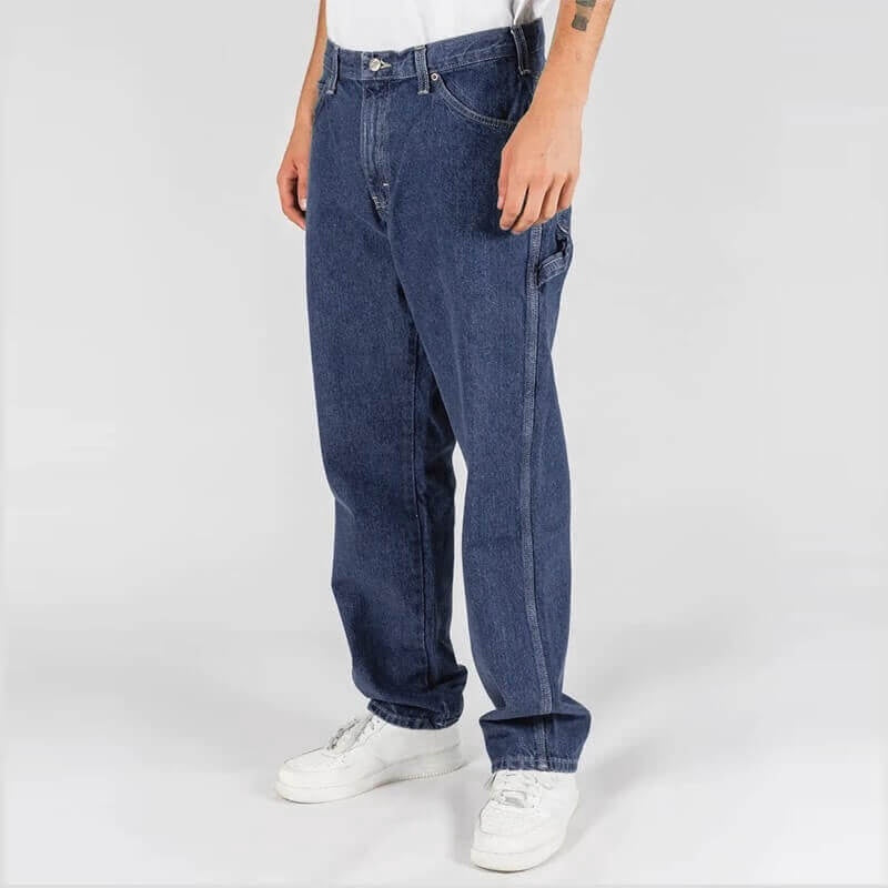 DICKIES - 1993 RELAXED FIT CARPENTER DENIM JEAN - Rinsed Indigo