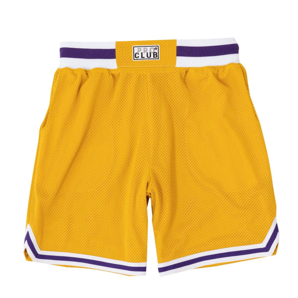 Pro Club  Classic Basketball Shorts - Yellow