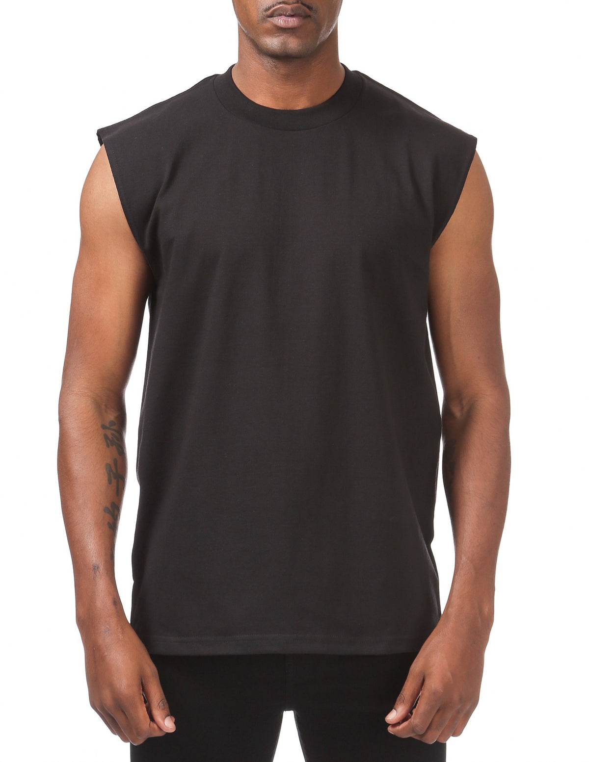 Pro Club Heavyweight Sleeveless Muscle Tee - BLACK