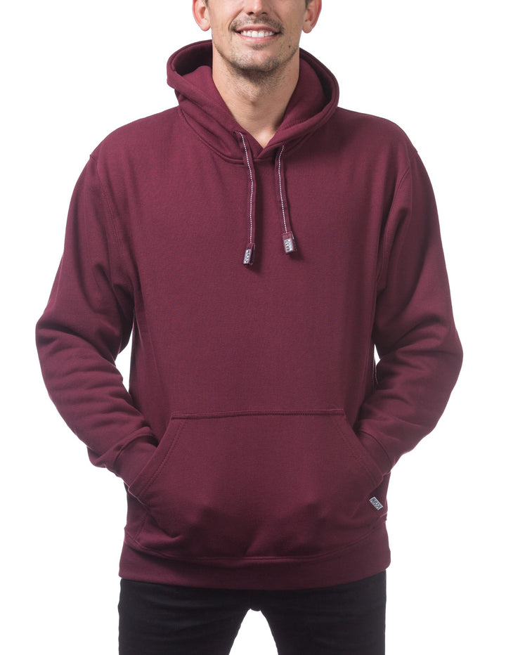 Pro Club Heavyweight Pullover Hoodie (13oz) - MAROON