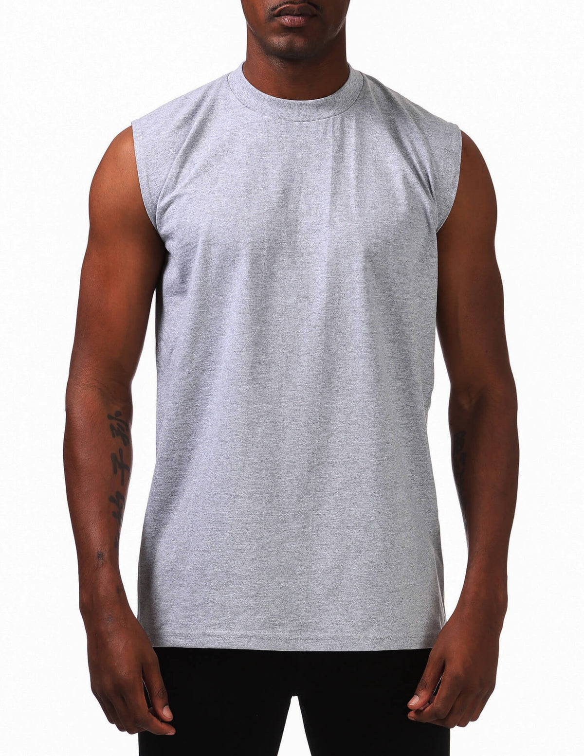 Pro Club Heavyweight Sleeveless Muscle Tee - GRAY