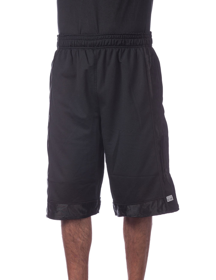 Pro Club Heavyweight Mesh Basketball Shorts - BLACK