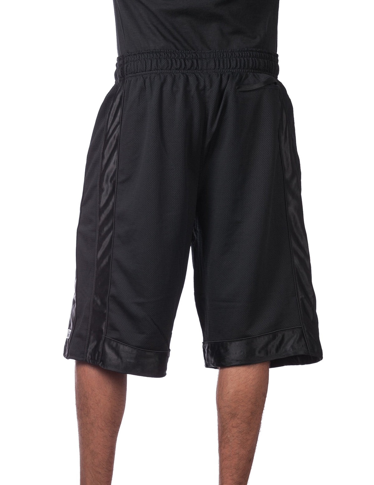 Pro Club Heavyweight Mesh Basketball Shorts - BLACK