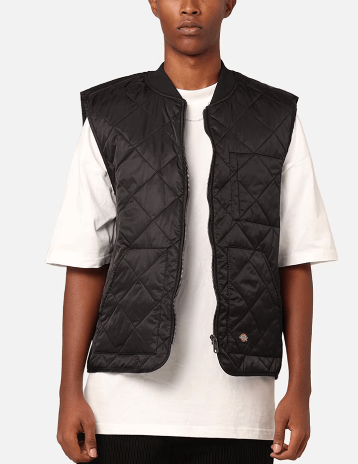 Dickies Vincent Quilted Vest - Black