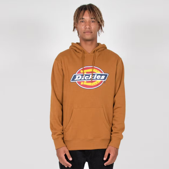 DICKIES – H.S CLASSIC POP OVER HOODY – Brown Duck