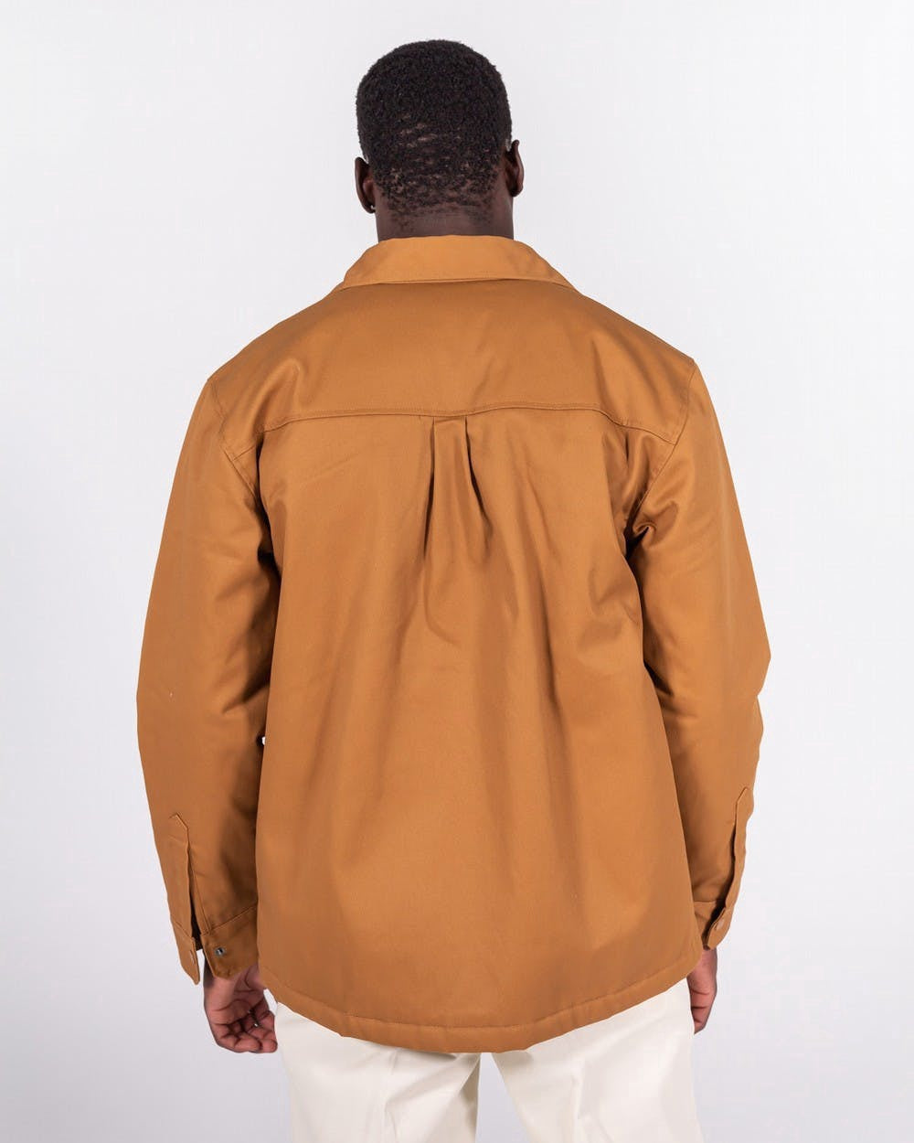 DICKIES  Pawnee Lined Shirt Jacket - Brown Duck