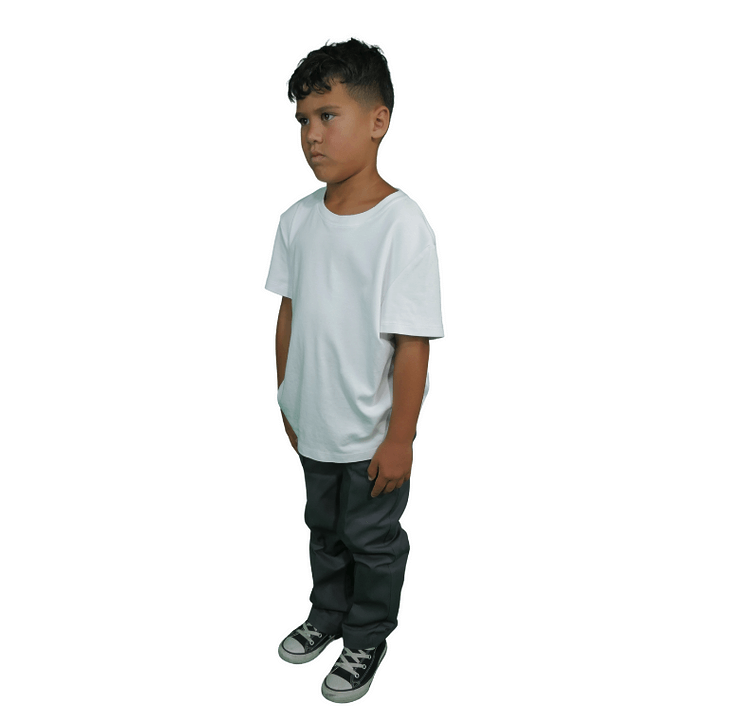 DICKIES - YOUTH 478 BOYS` ORIGINAL FIT RELAXED PANTS - CHARCOAL