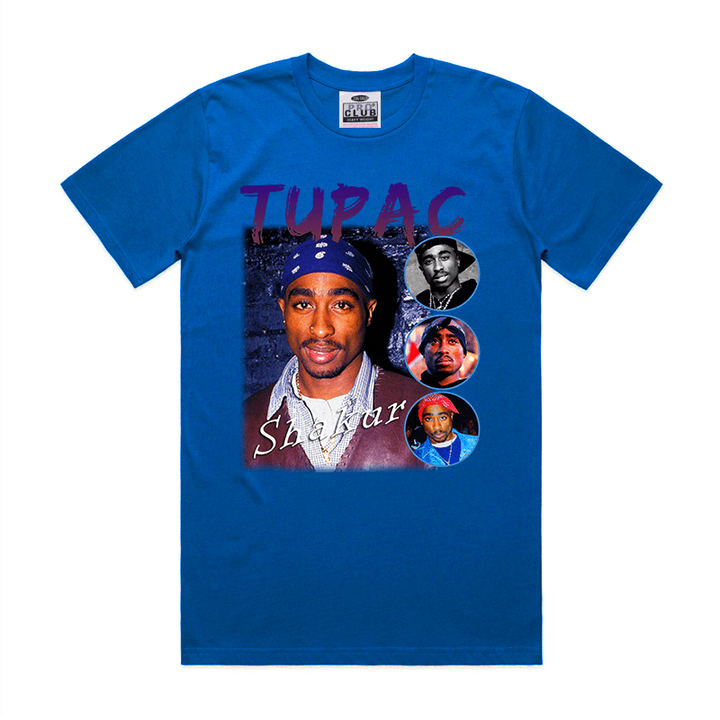 Pro Club 2pac Shakur Digital printed Tee