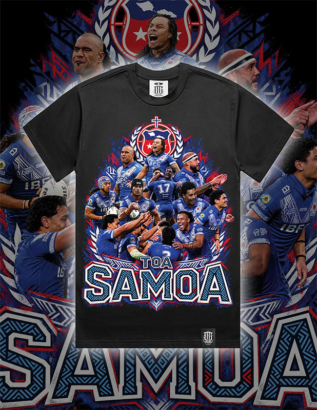 OG Culture X Pro Club Heavyweight Tee - Samoa 2026 Rugby World Cup