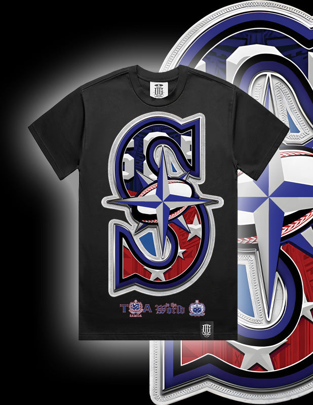 OG Culture X Pro Club Heavyweight Tee - Samoa Graphic