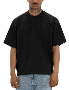 Pro Club Men's HeavyWide Box Fit T Shirt - Black