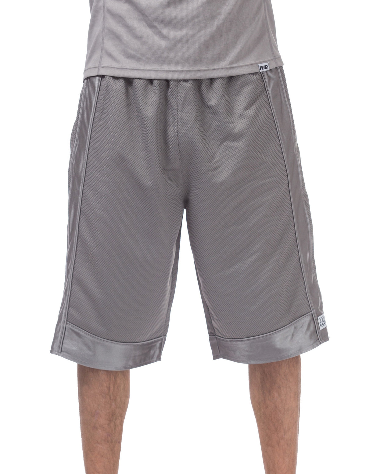 Pro Club Heavyweight Mesh Basketball Shorts - GRAY