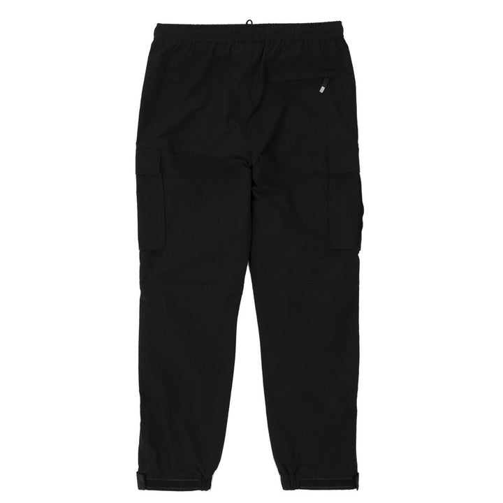 Pro Club Nylon Ripstop Cargo Track Pants - Black