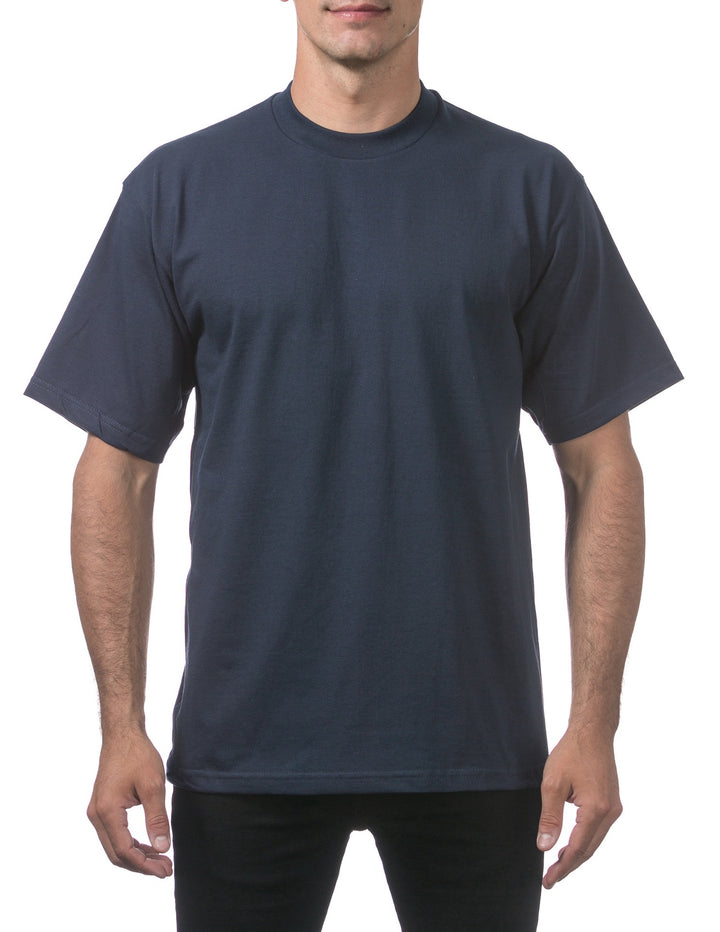 Pro Club Men's Heavyweight Short Sleeve Tee - NAVY