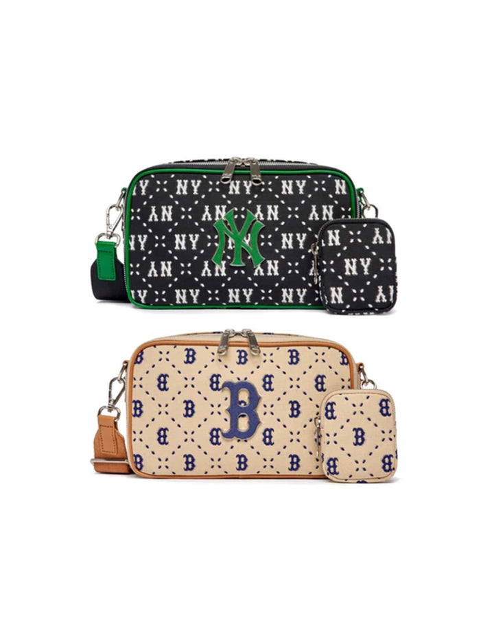 MLB - Monogram Unisex Street Style Small Shoulder Bag Logo