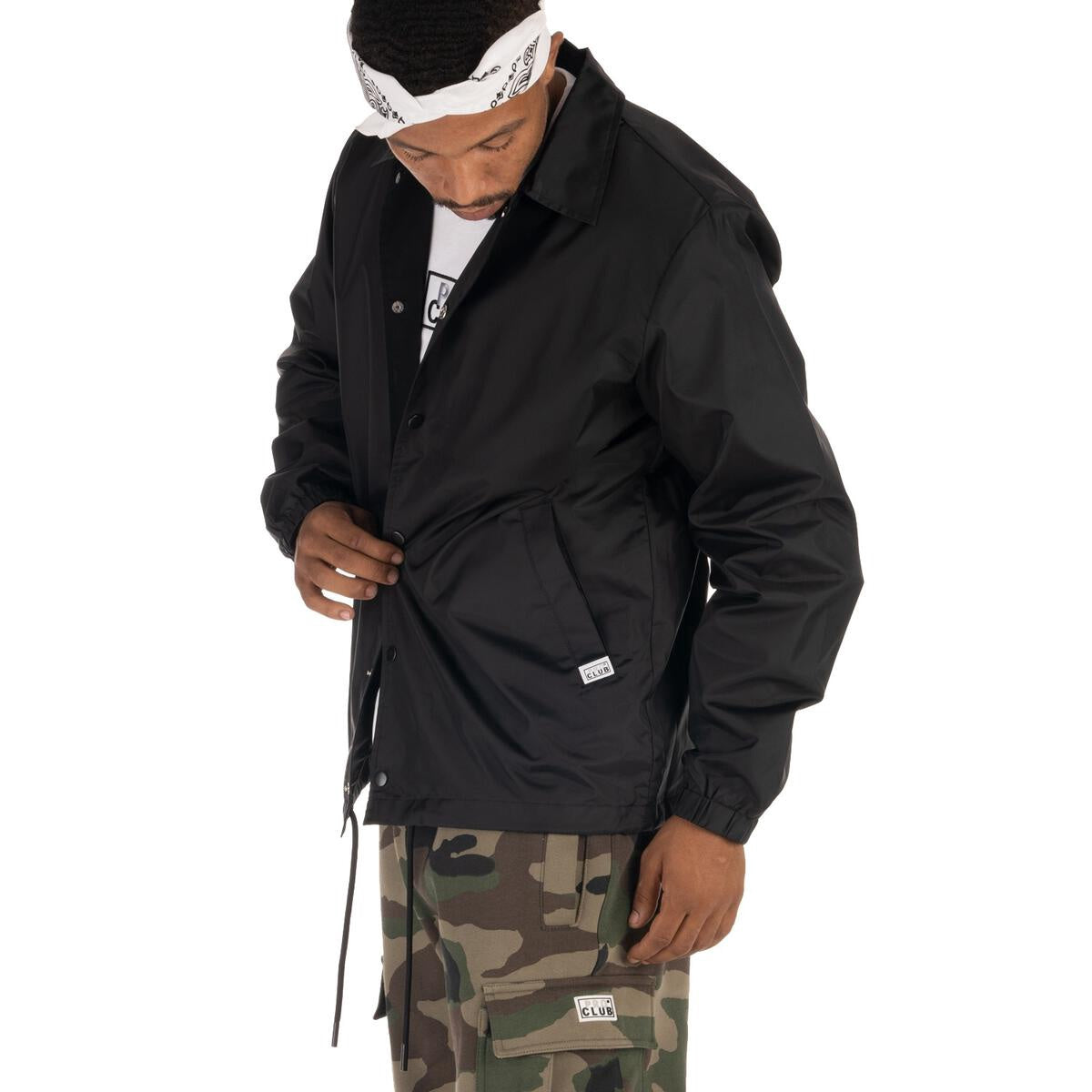 Pro Club Standard Coach Jacket - Black