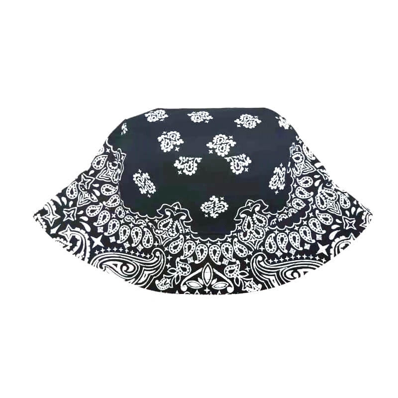 Rewahard Bandana Bucket Hat - Black